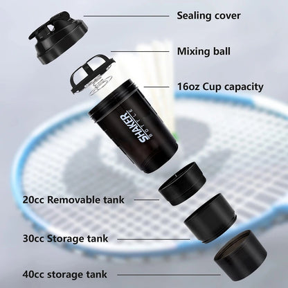 Layers Shaker Bottle